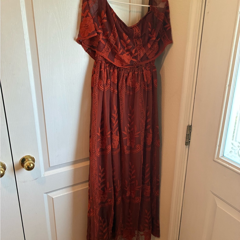 Baltic Born Rust Maxi Dress
